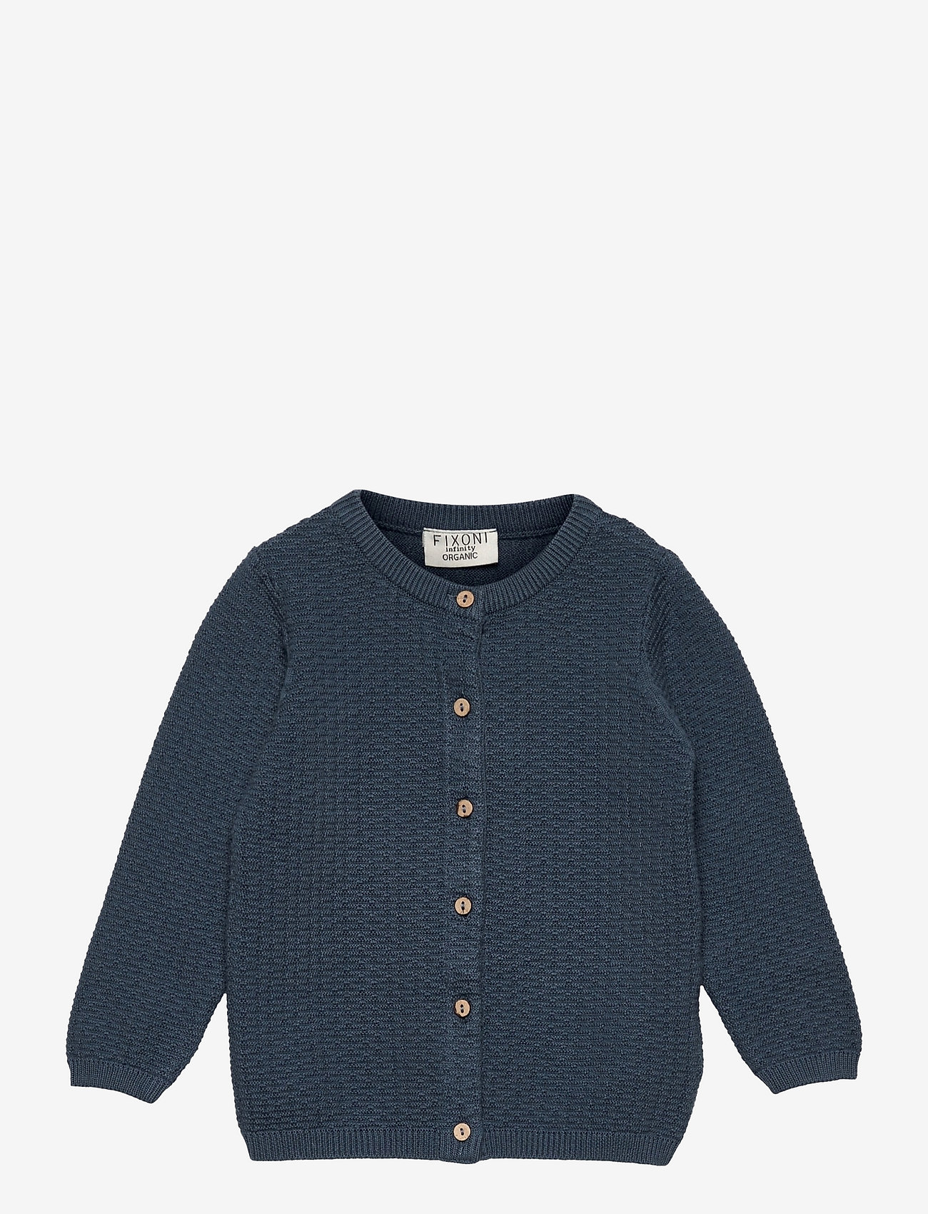 Fixoni - Knitted Cardigan - kardiganid - china blue - 0