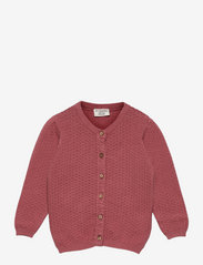 Knitted Cardigan - DUSTY ROSE