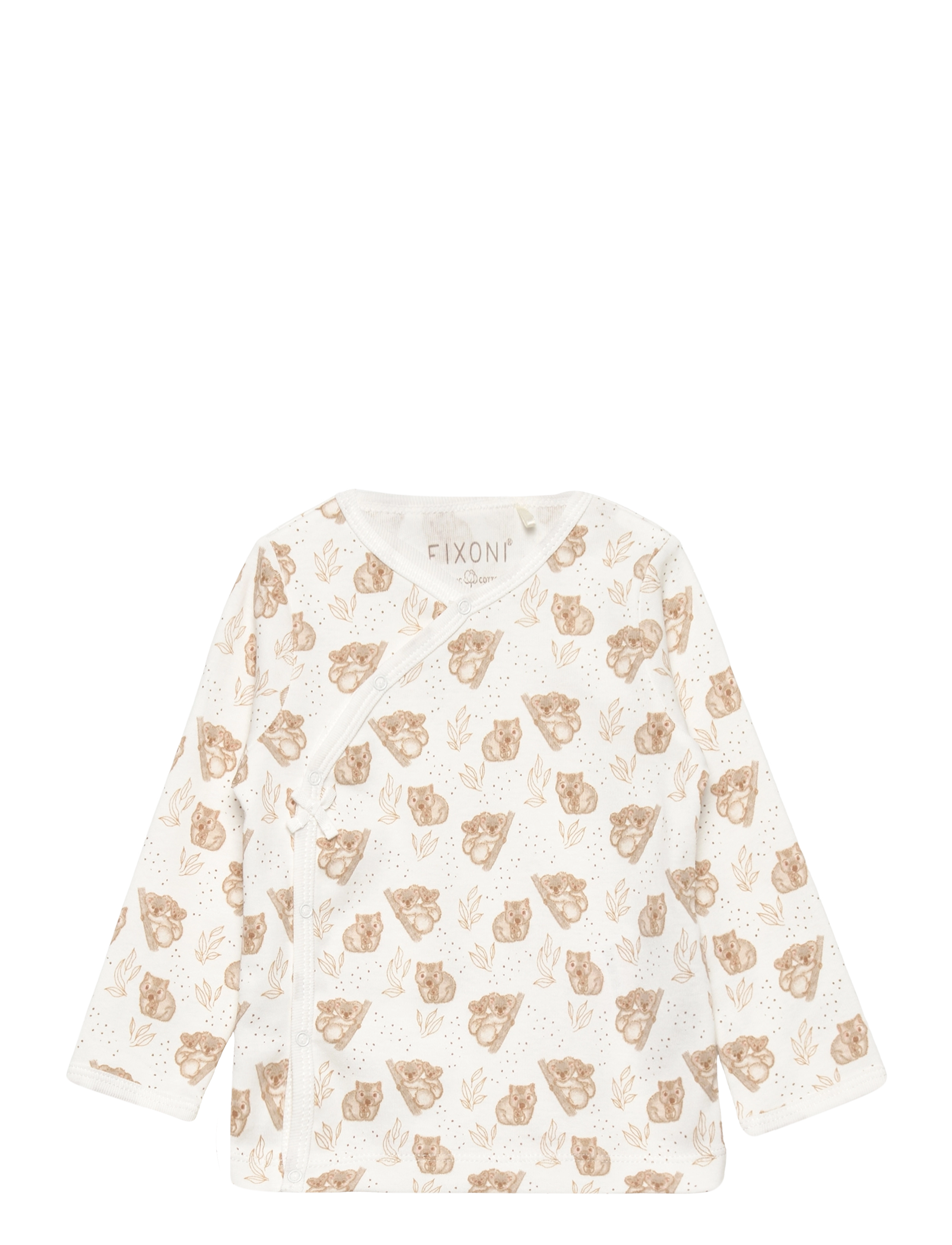 Wrap Blouse LS - SNOW WHITE