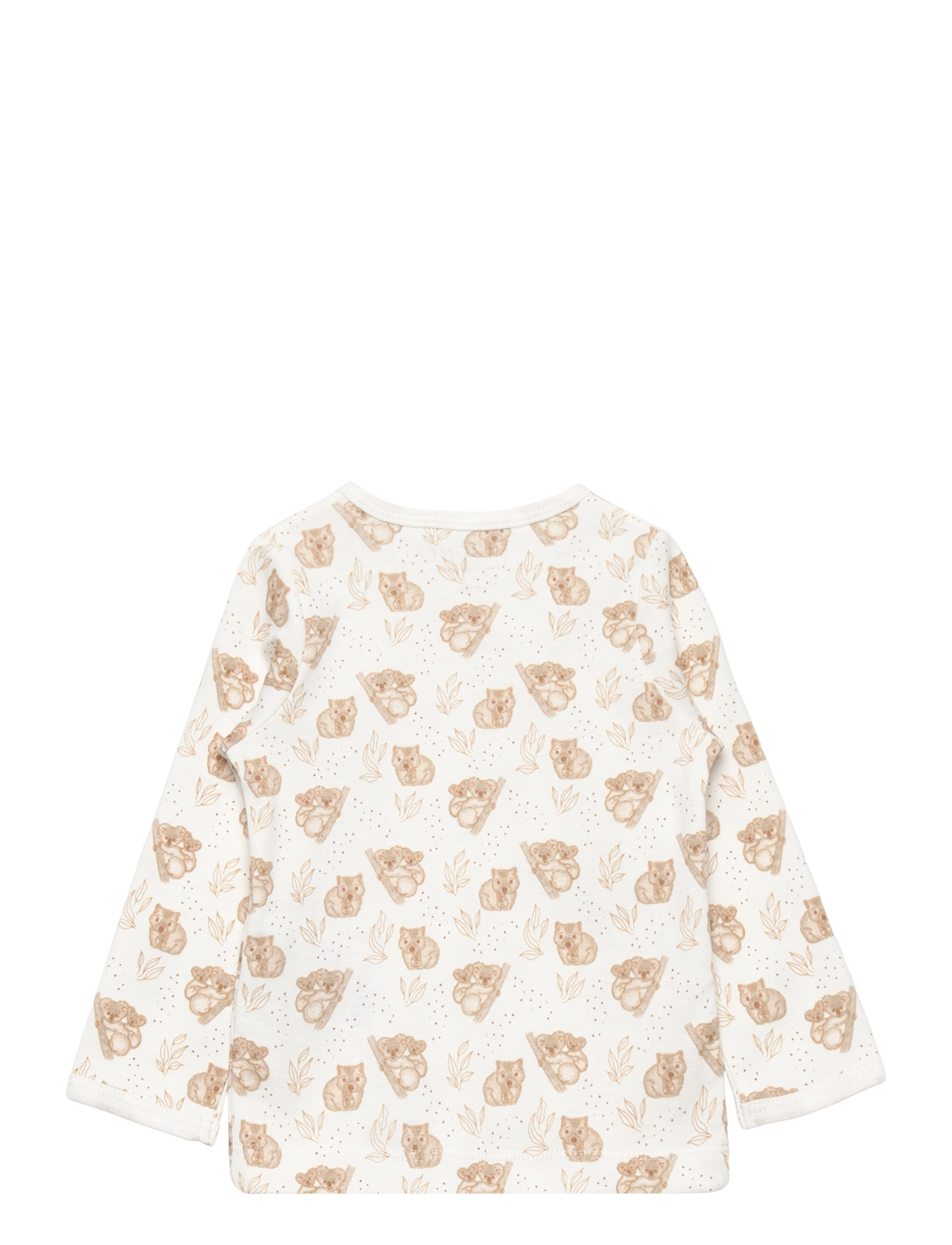 Fixoni - Wrap Blouse LS - snow white - 1