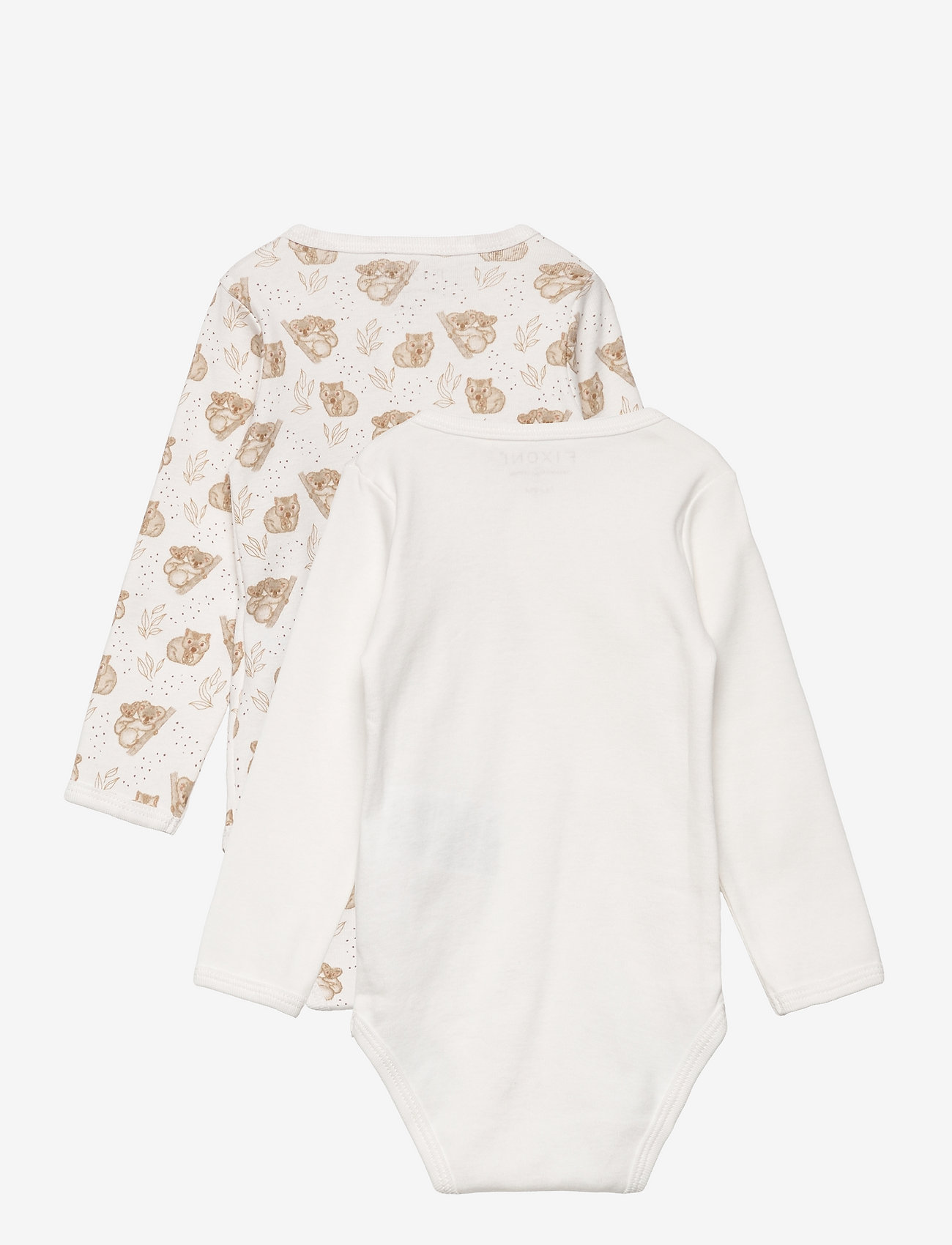 Fixoni - Wrap Body LS 2-Pack - snow white - 1