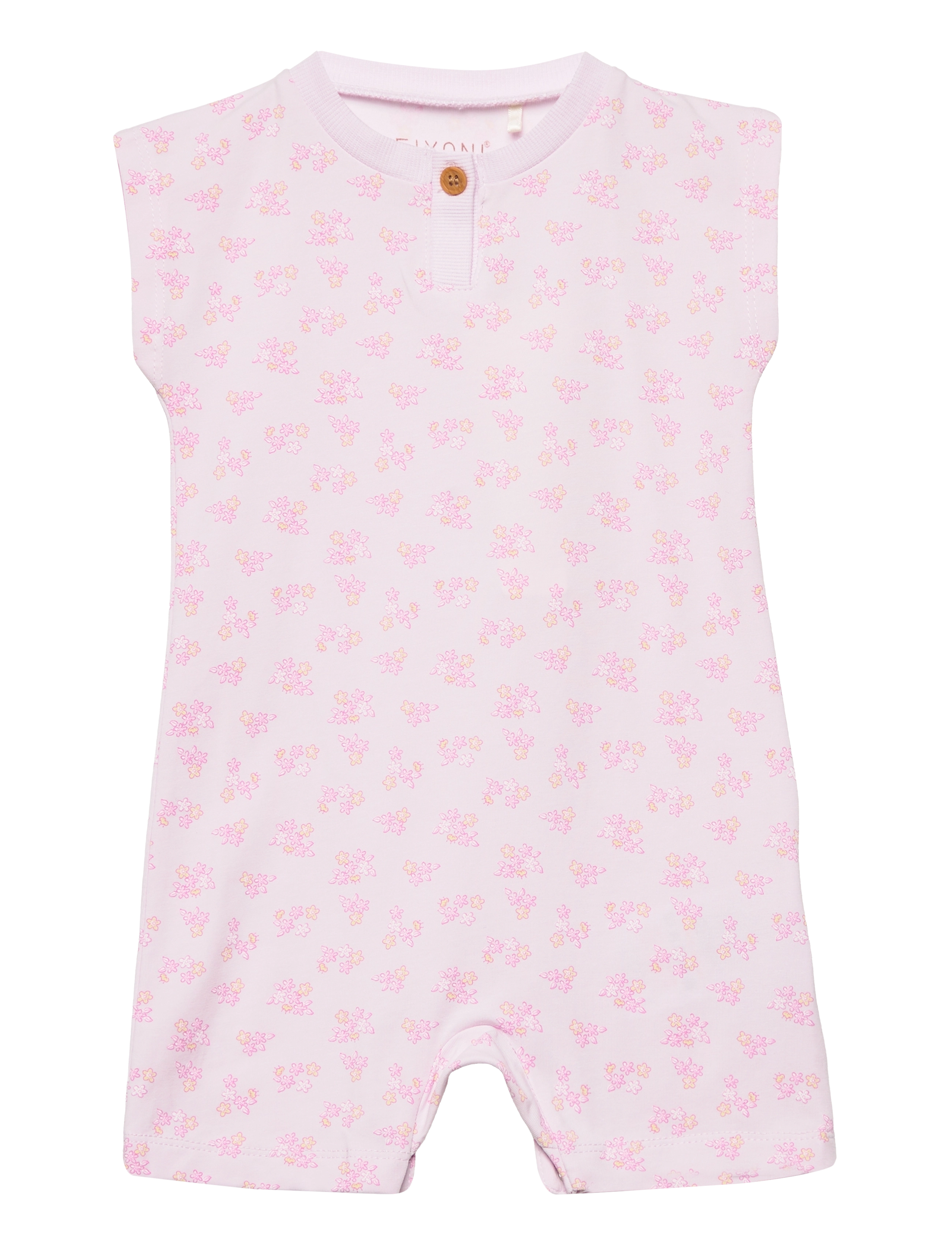 Fixoni - Romper SS AOP - orchid ice - 0