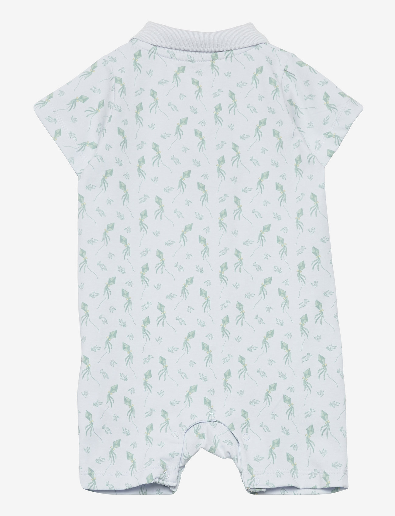 Fixoni - Polo Romper - skywriting - 1