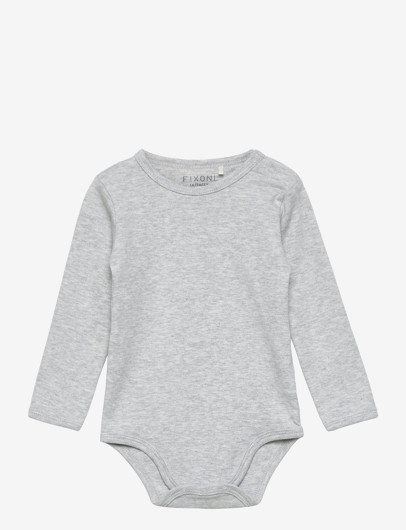 Fixoni - Body LS Solid - grey melange - 0