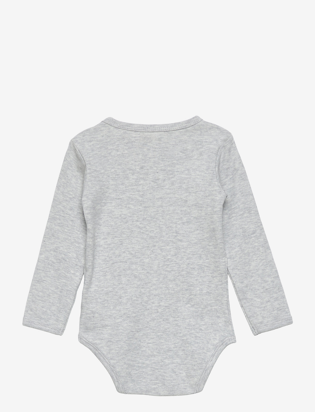 Fixoni - Body LS Solid - grey melange - 1