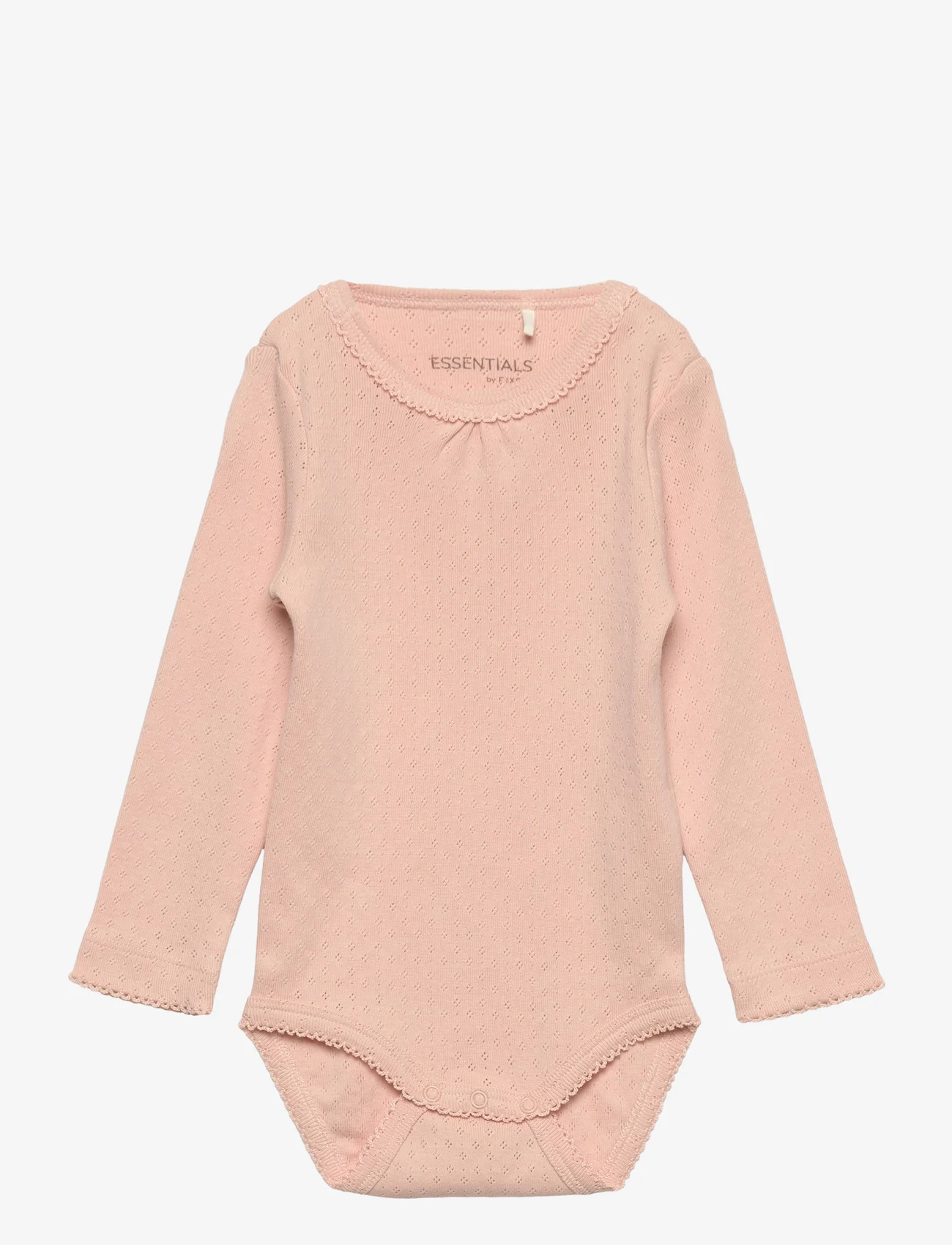 Fixoni - Body LS Pointelle - lowest prices - cameo rose - 0