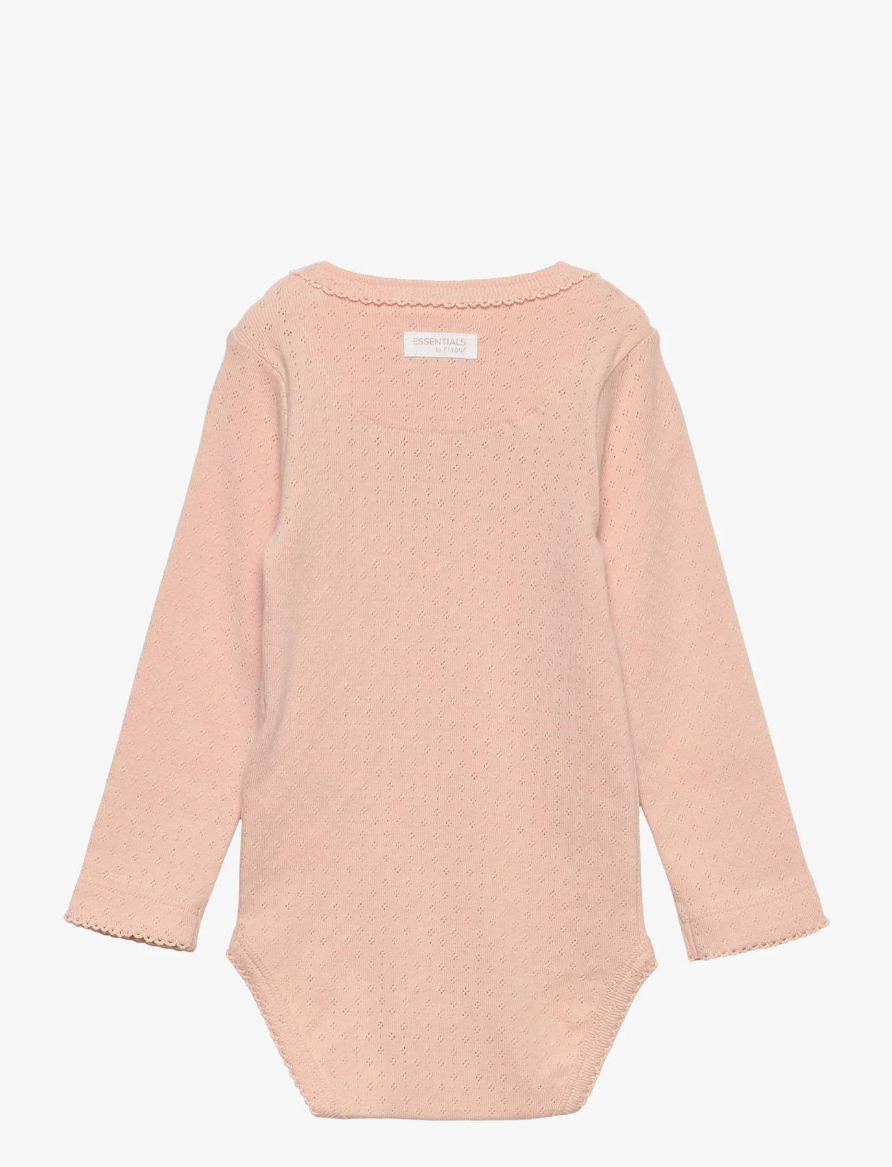 Fixoni - Body LS Pointelle - lowest prices - cameo rose - 1