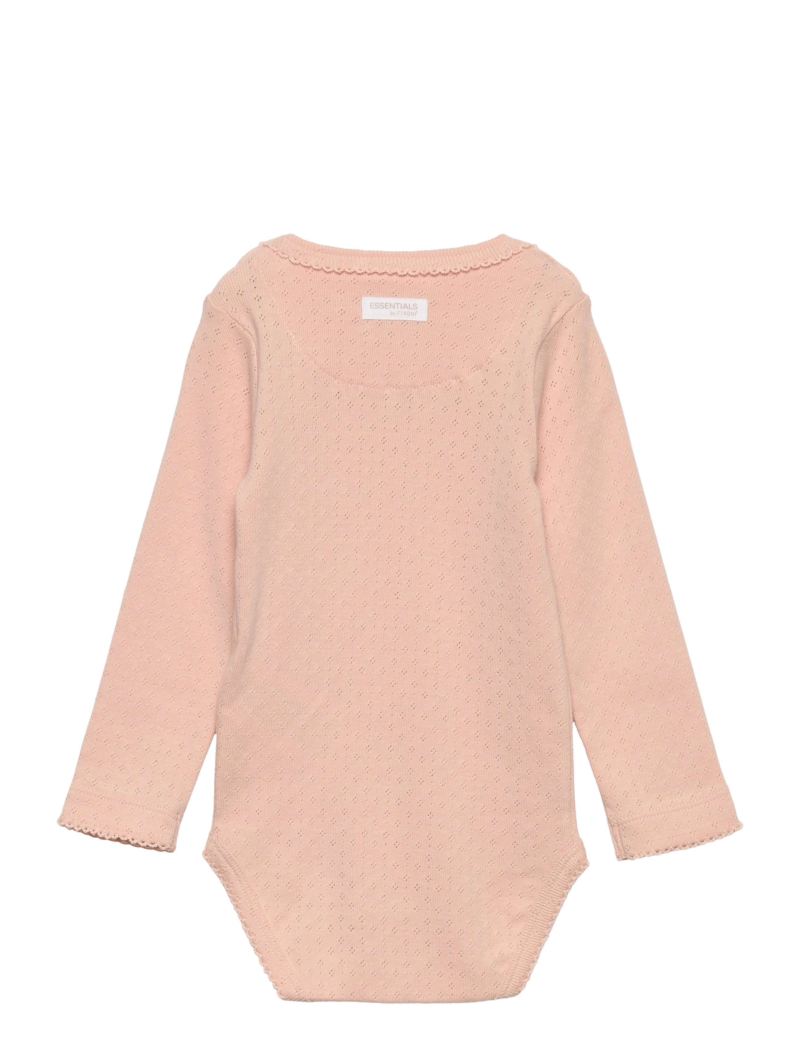 Fixoni - Body LS Pointelle - laveste priser - cameo rose - 1
