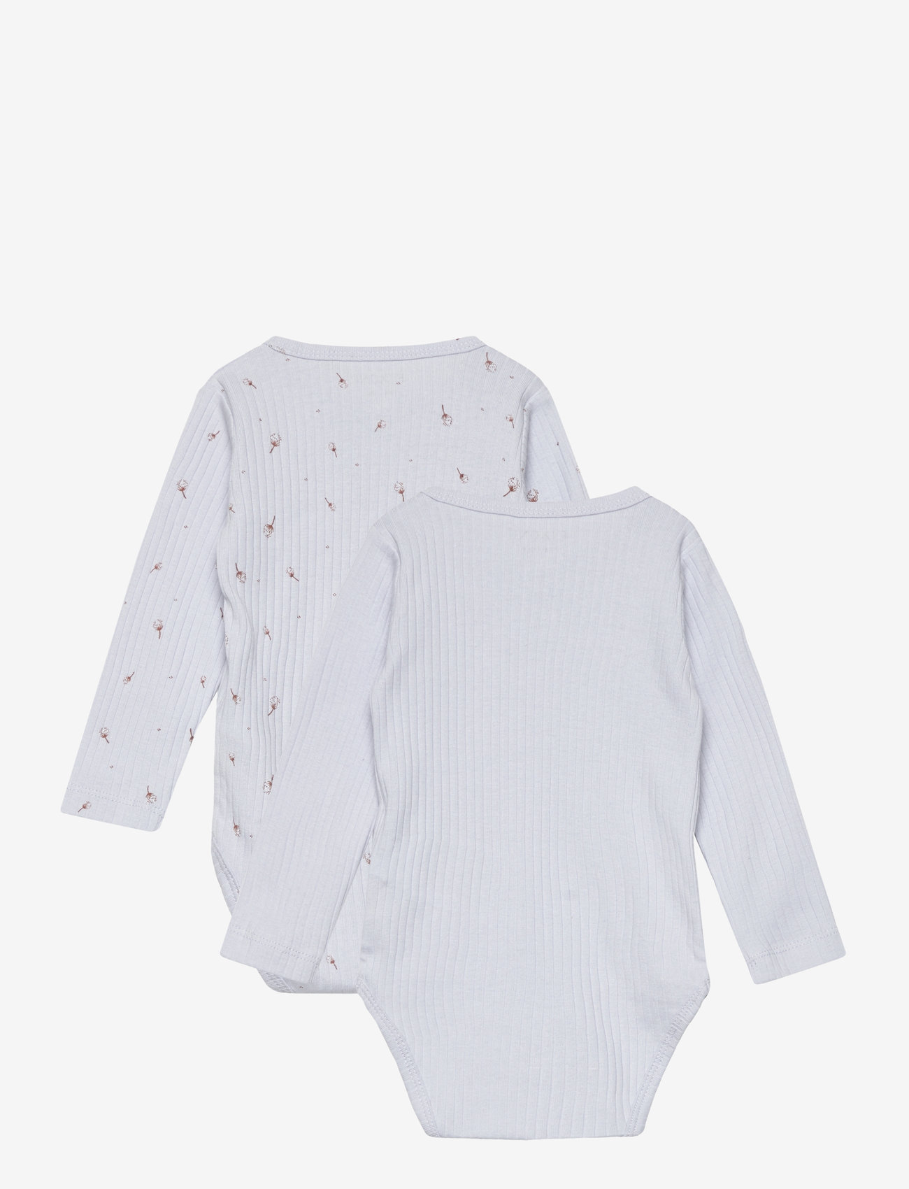 Fixoni - Wrap Body LS 2-Pack Rib - gray dawn - 1