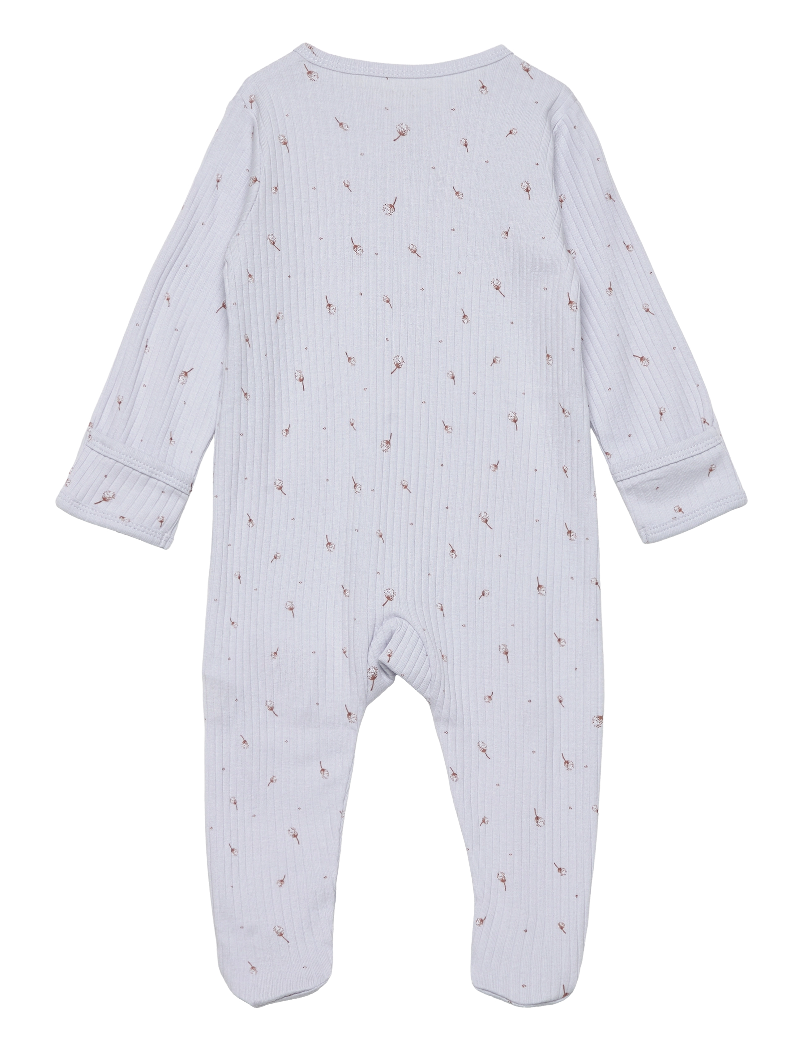 Fixoni - Nightsuit w. Feet Rib - gray dawn - 1