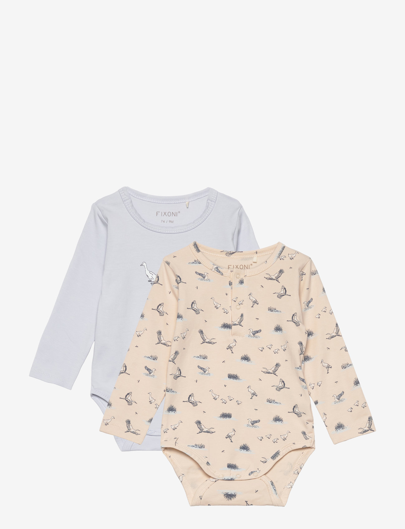 Fixoni - Body LS 2-Pack - gray dawn - 0