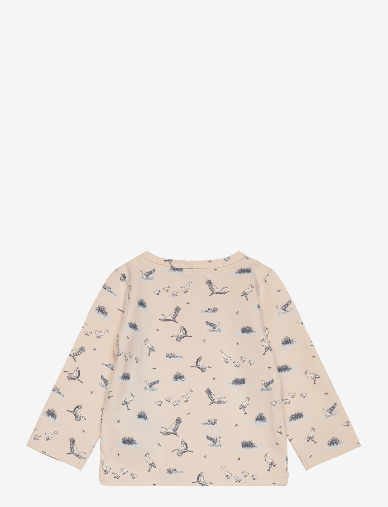 Fixoni - T-shirt LS - tapioca - 1