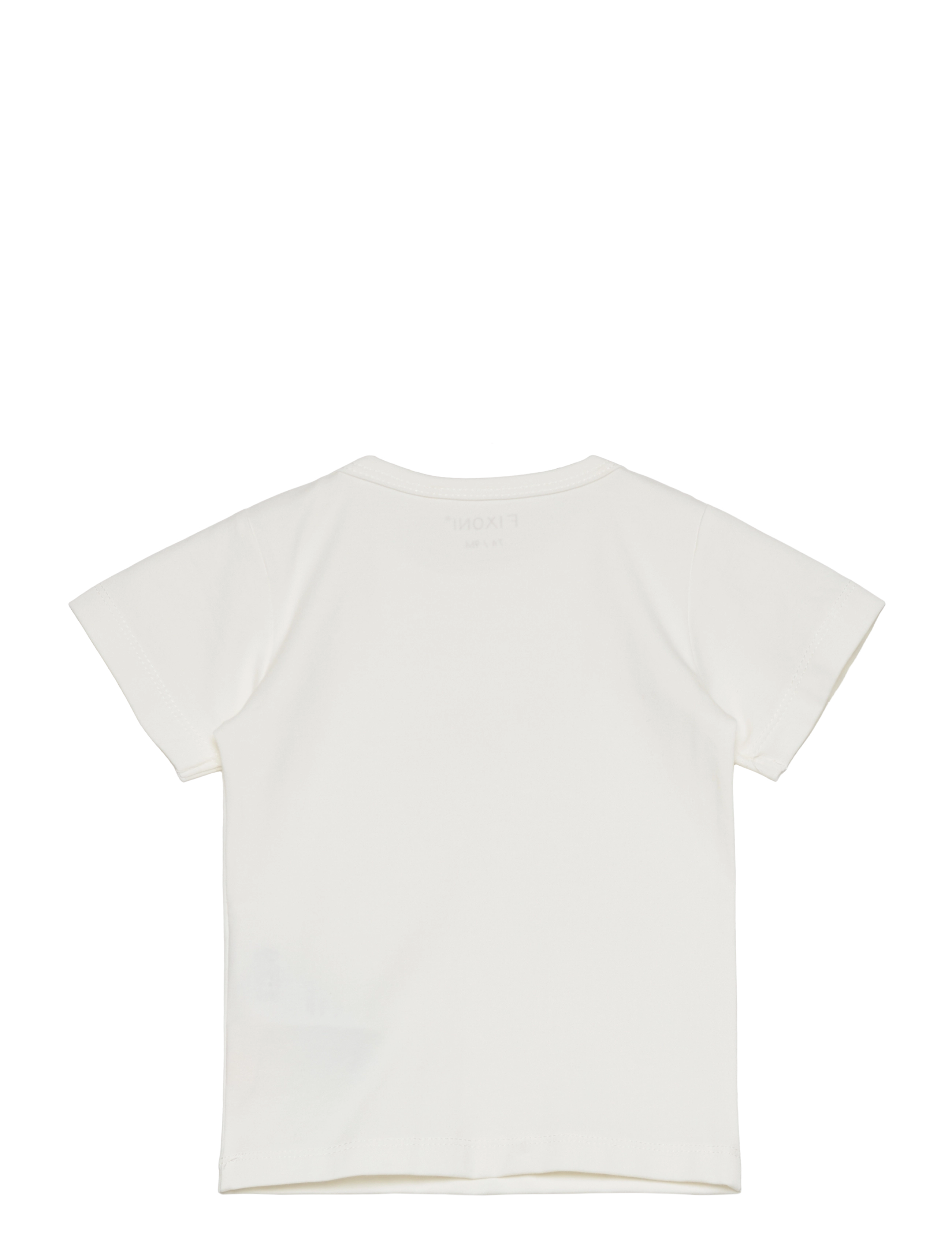 Fixoni - T-shirt SS - coconut milk - 1