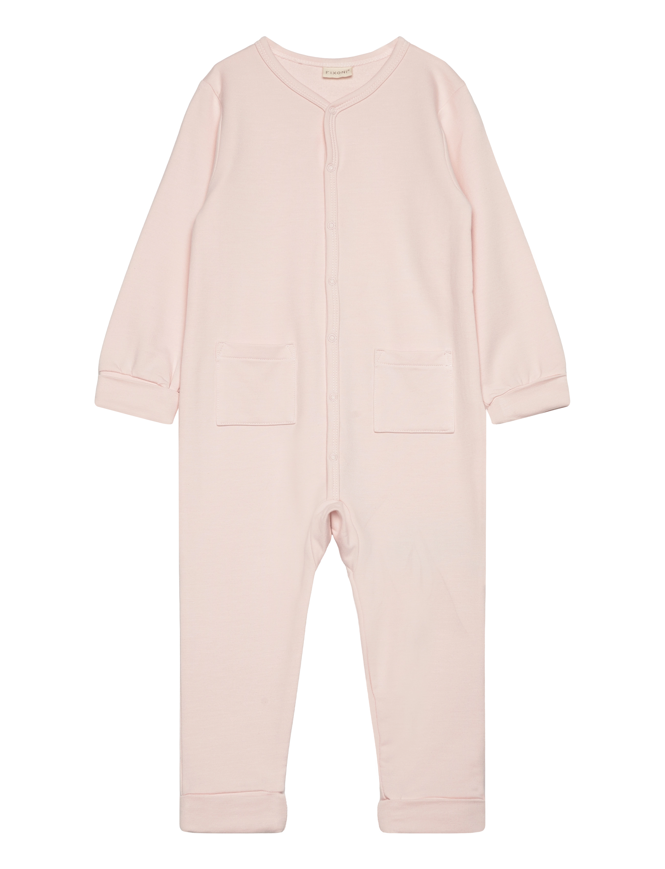 Romper LS Sweat - SILVER PEONY