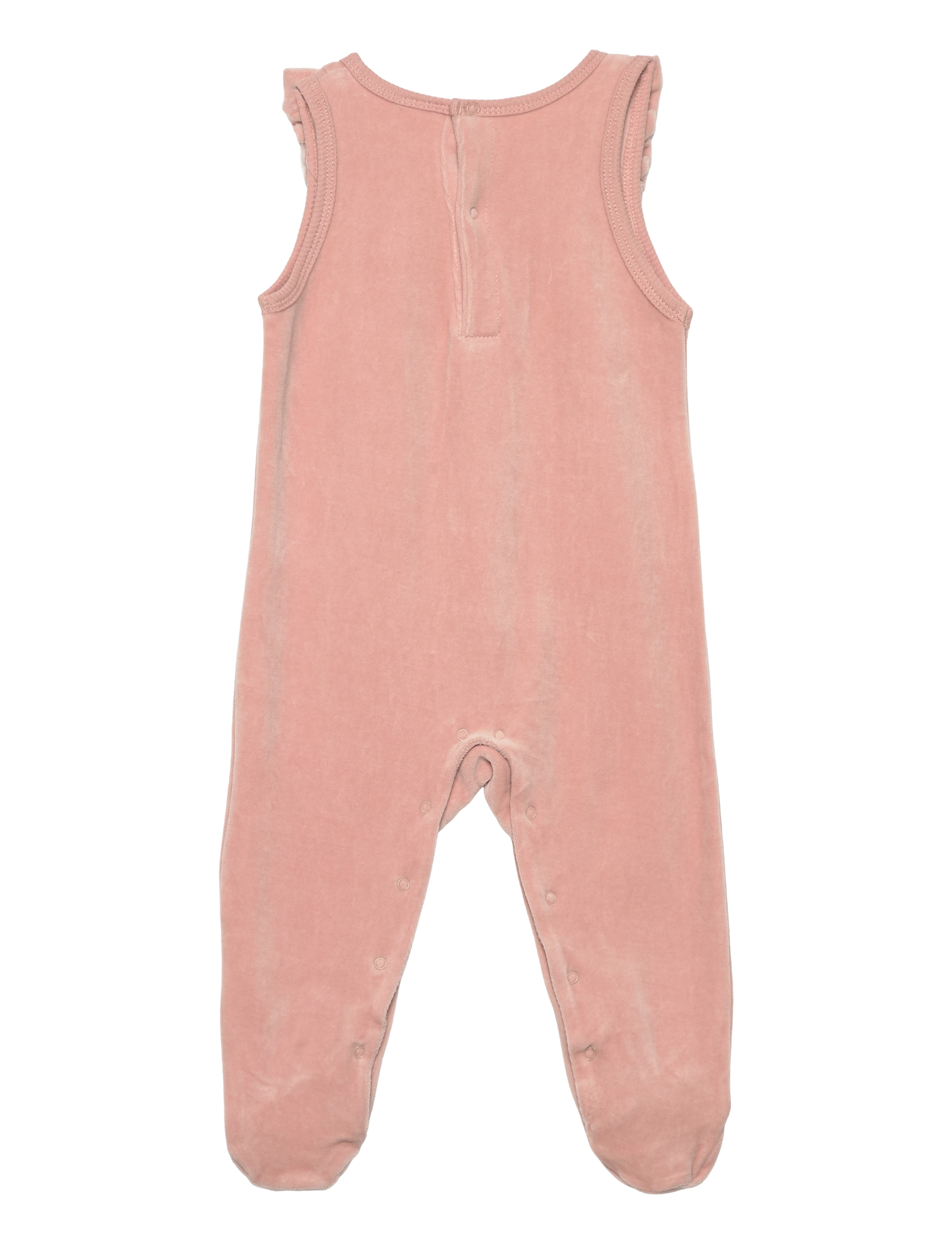 Fixoni - Set w. Body & Velour Romper - mahogany rose - 3