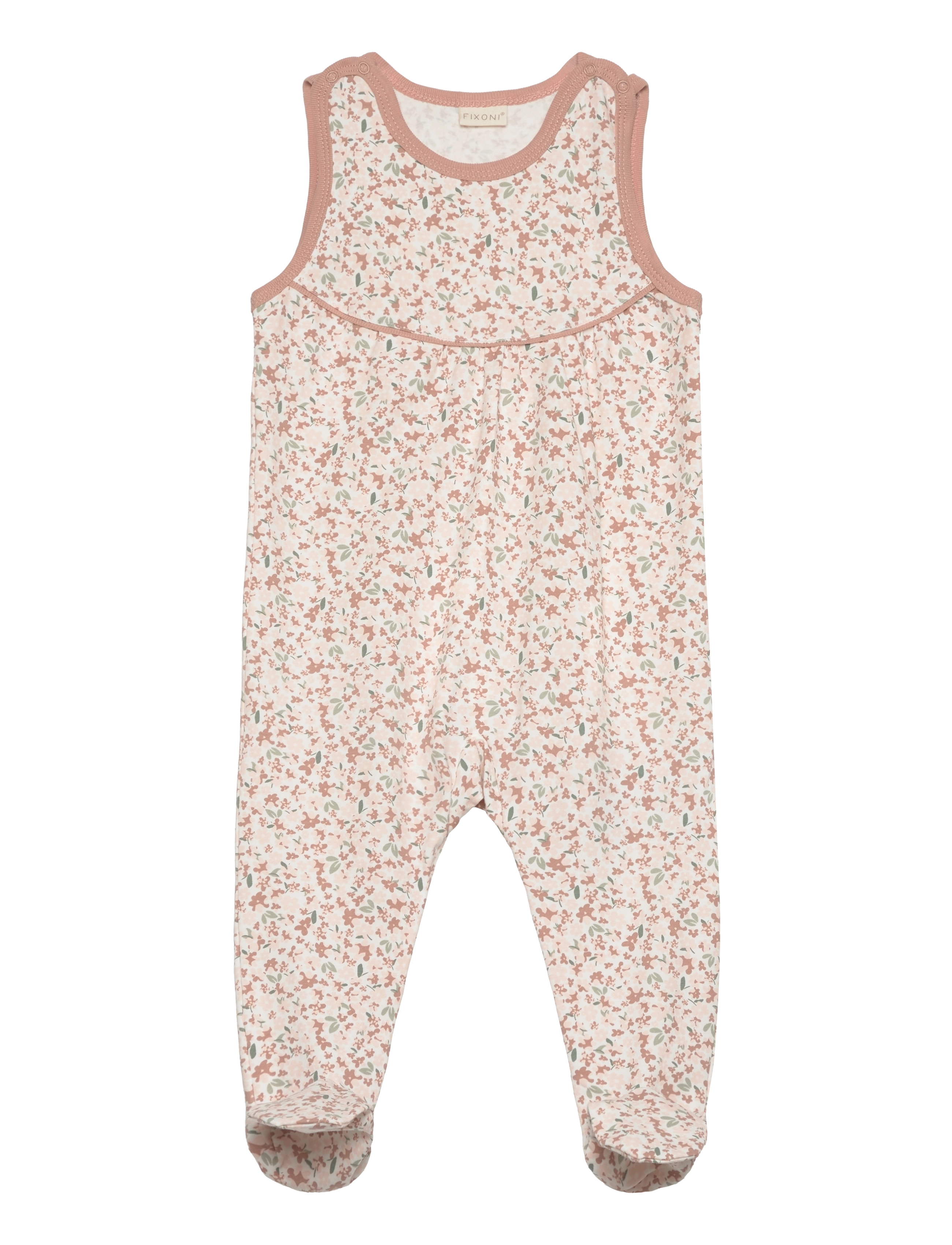 Fixoni - Set w. Body & Romper - mahogany rose - 2