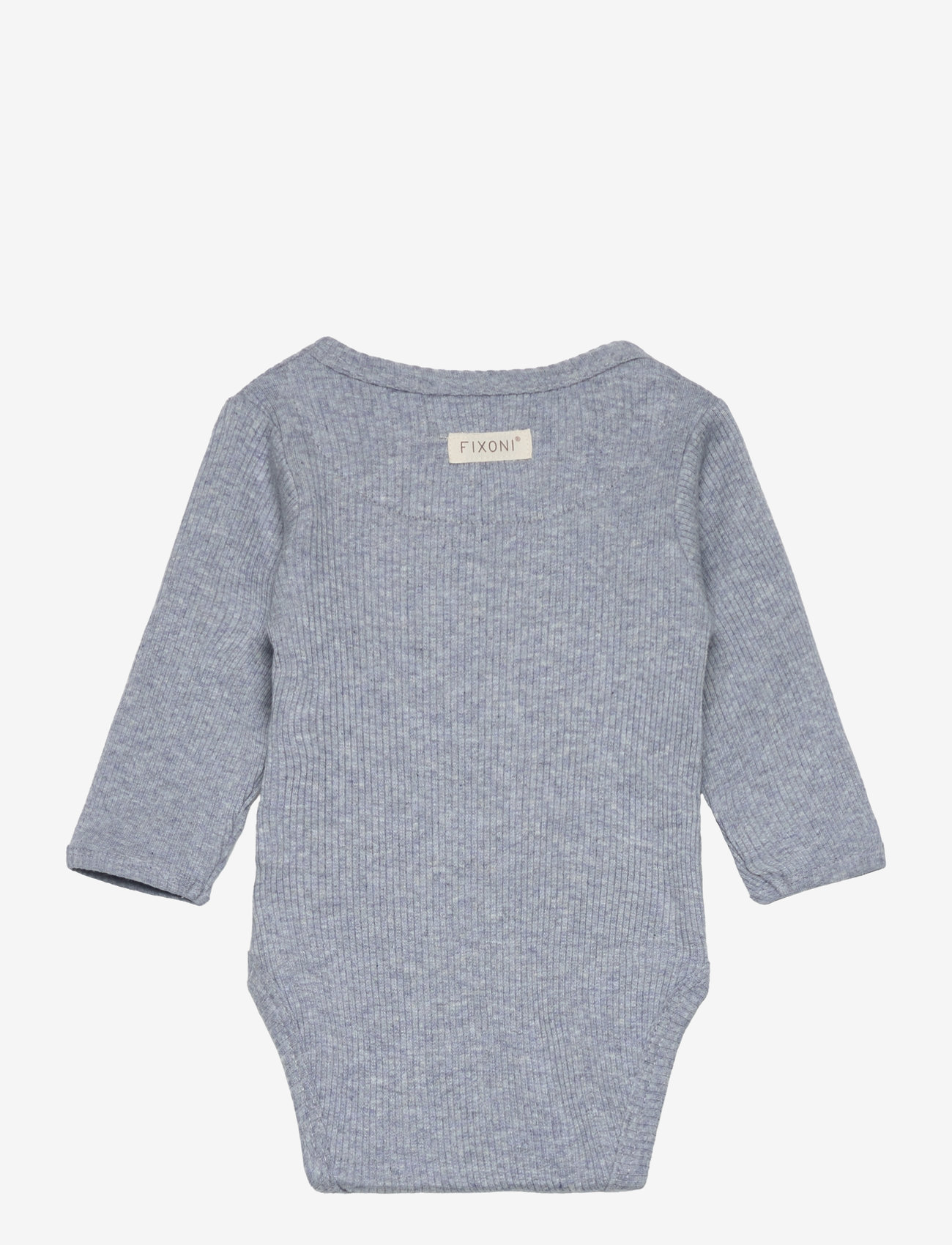 Fixoni - Wrap Body LS Rib - gray dawn - 1