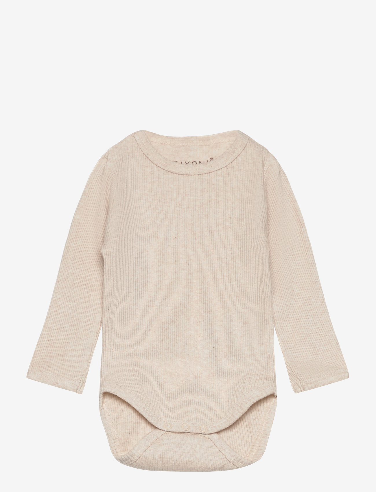 Fixoni - Body LS Rib - tapioca - 0