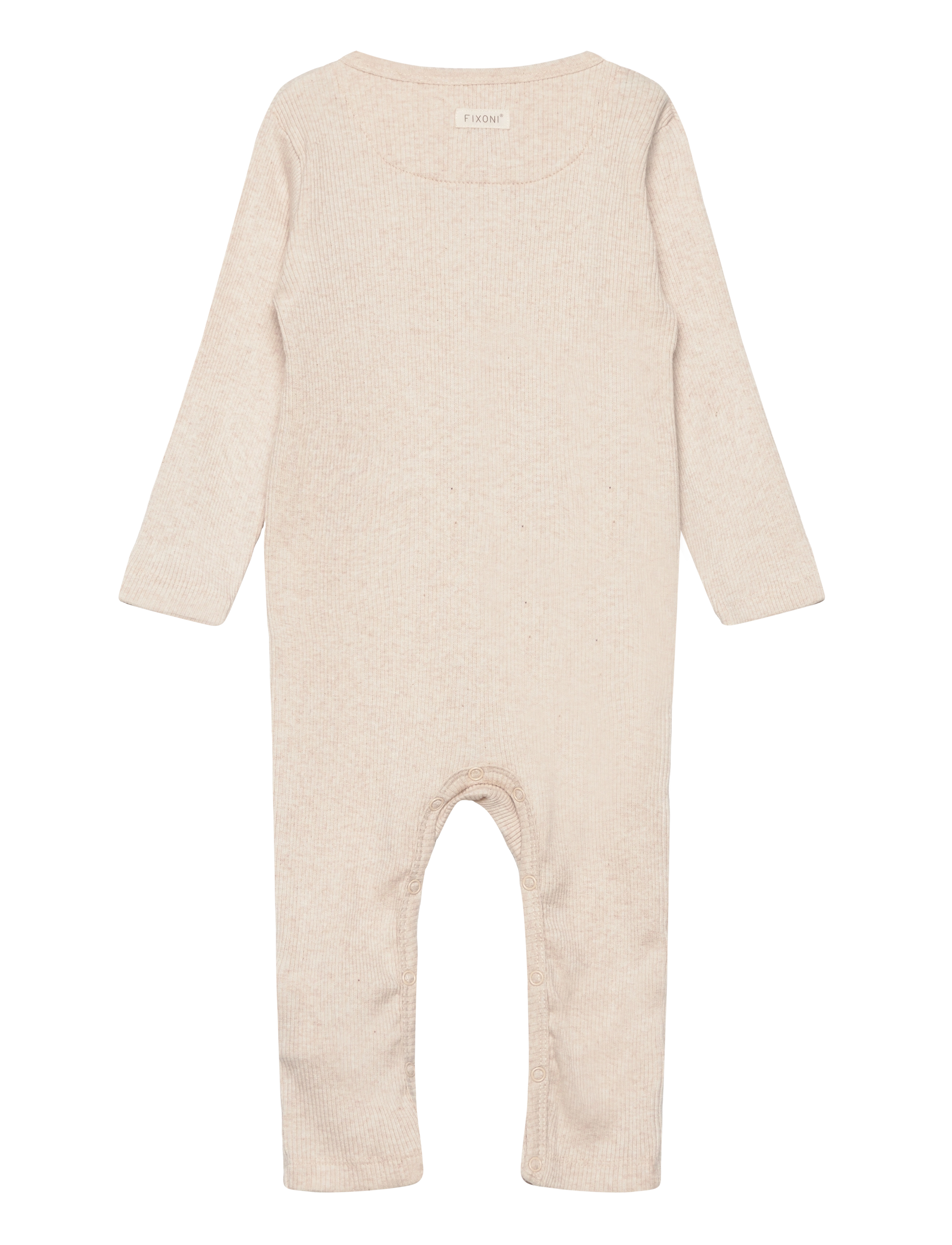Fixoni - Romper LS Rib - tapioca - 1