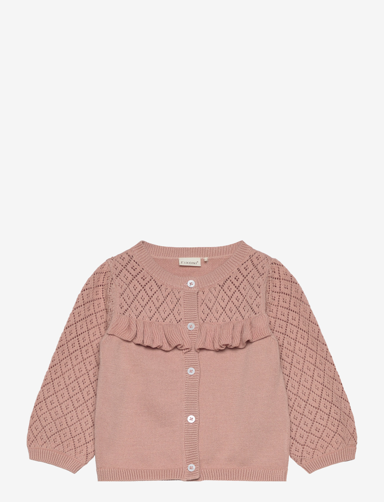 Fixoni - Cardigan Knit - mahogany rose - 0
