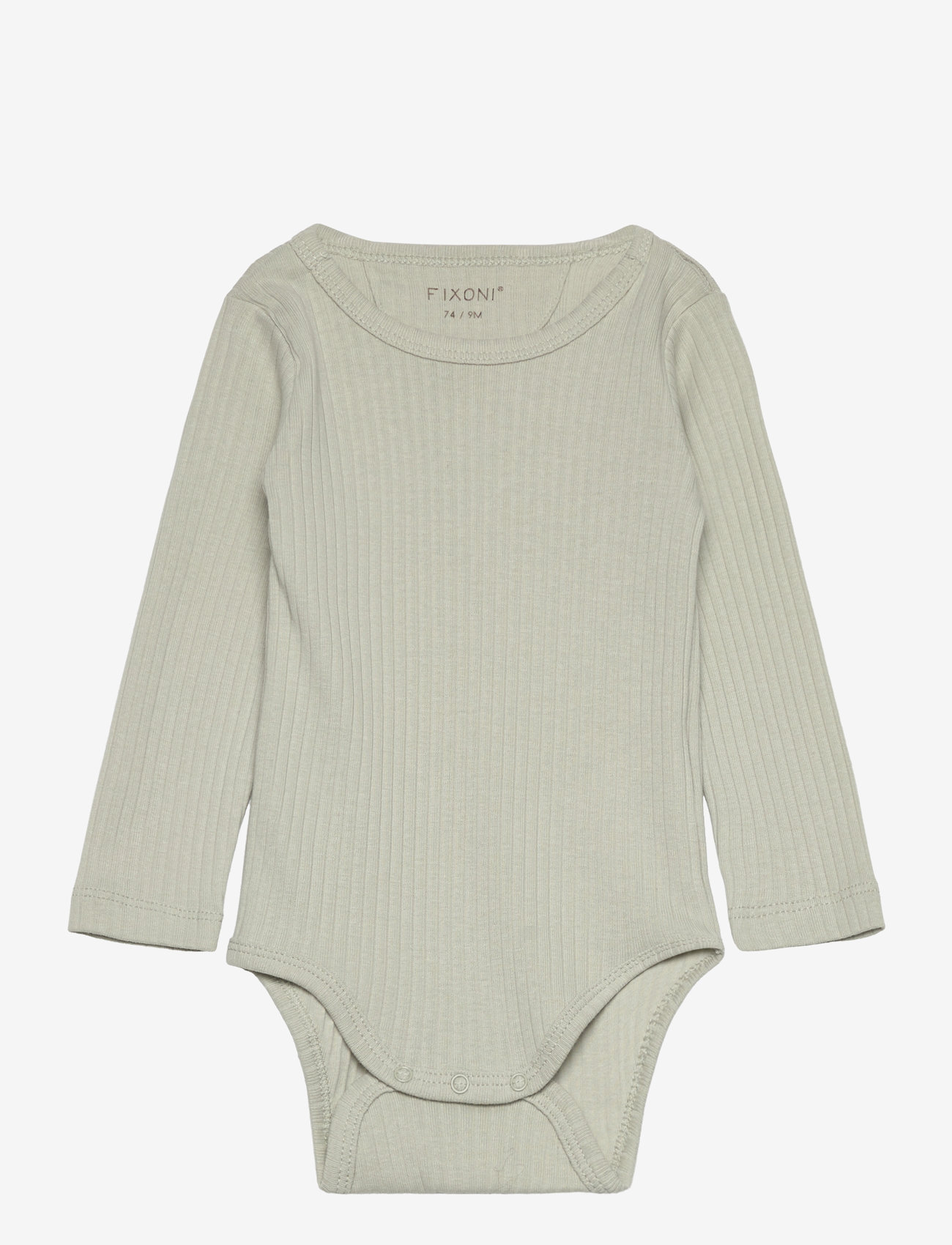 Fixoni - Body LS Rib - mineral gray - 0