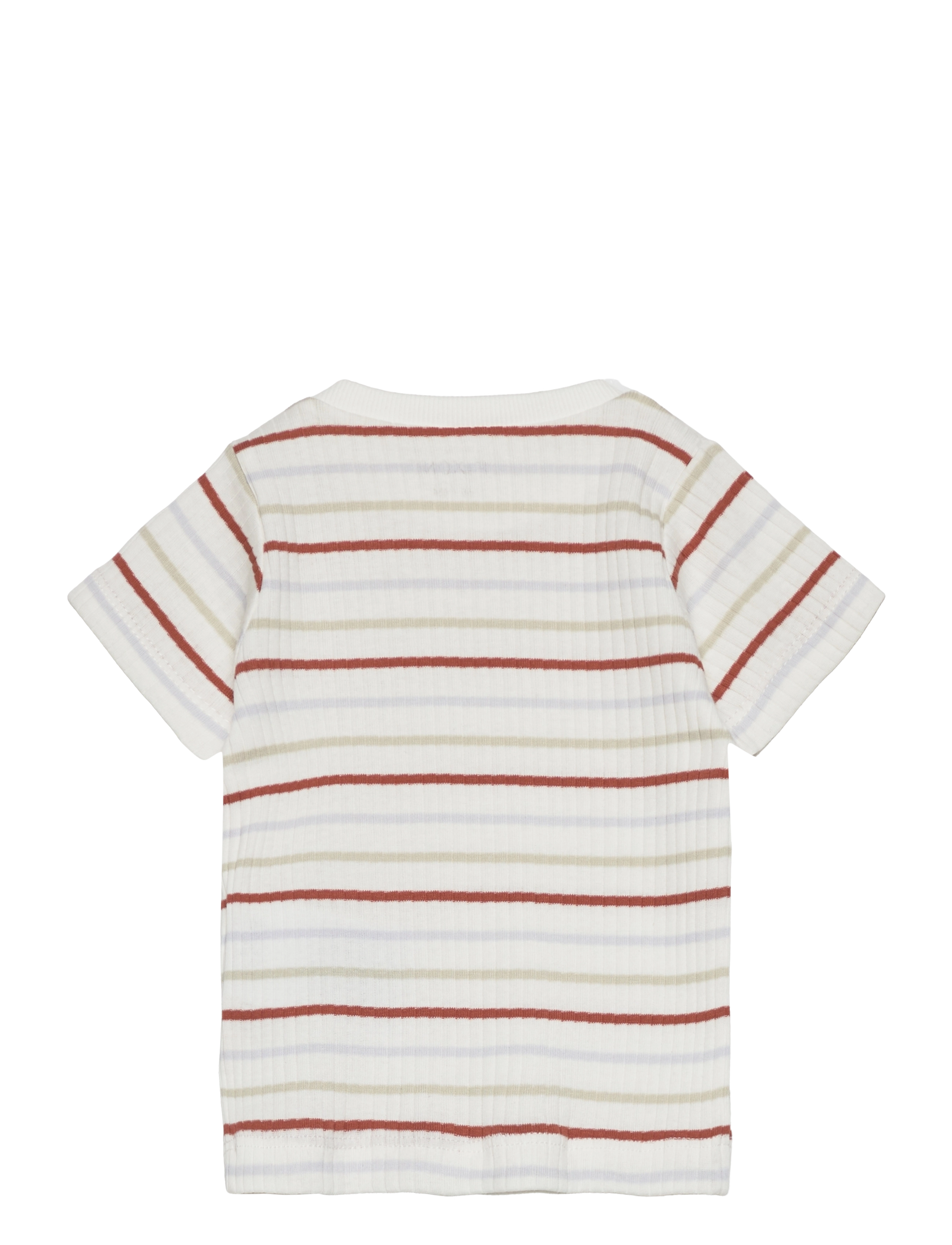 Fixoni - T-shirt SS Rib - coconut milk - 1