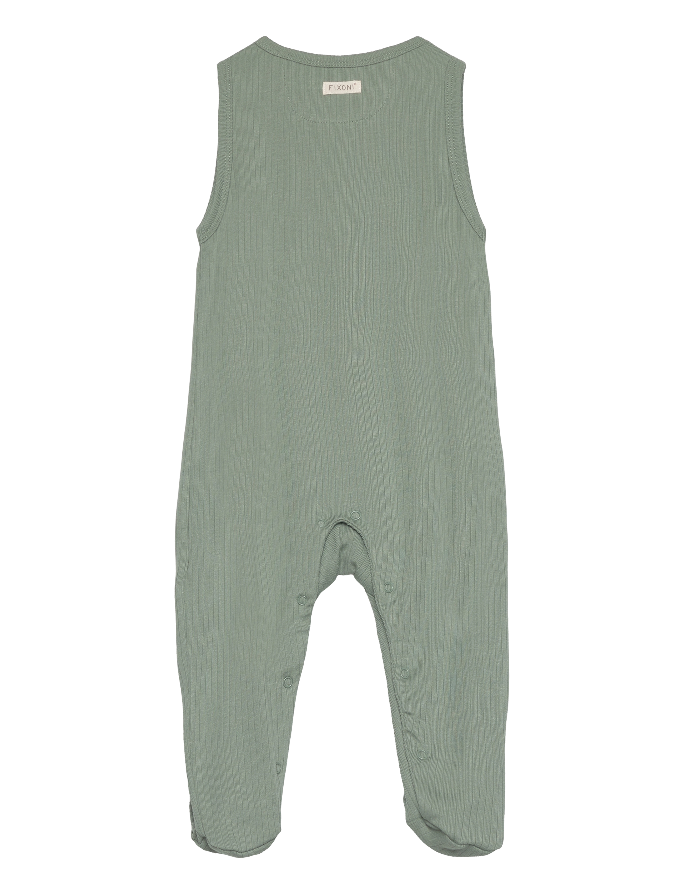 Fixoni - Set w. Body & Romper Rib - lily pad - 3