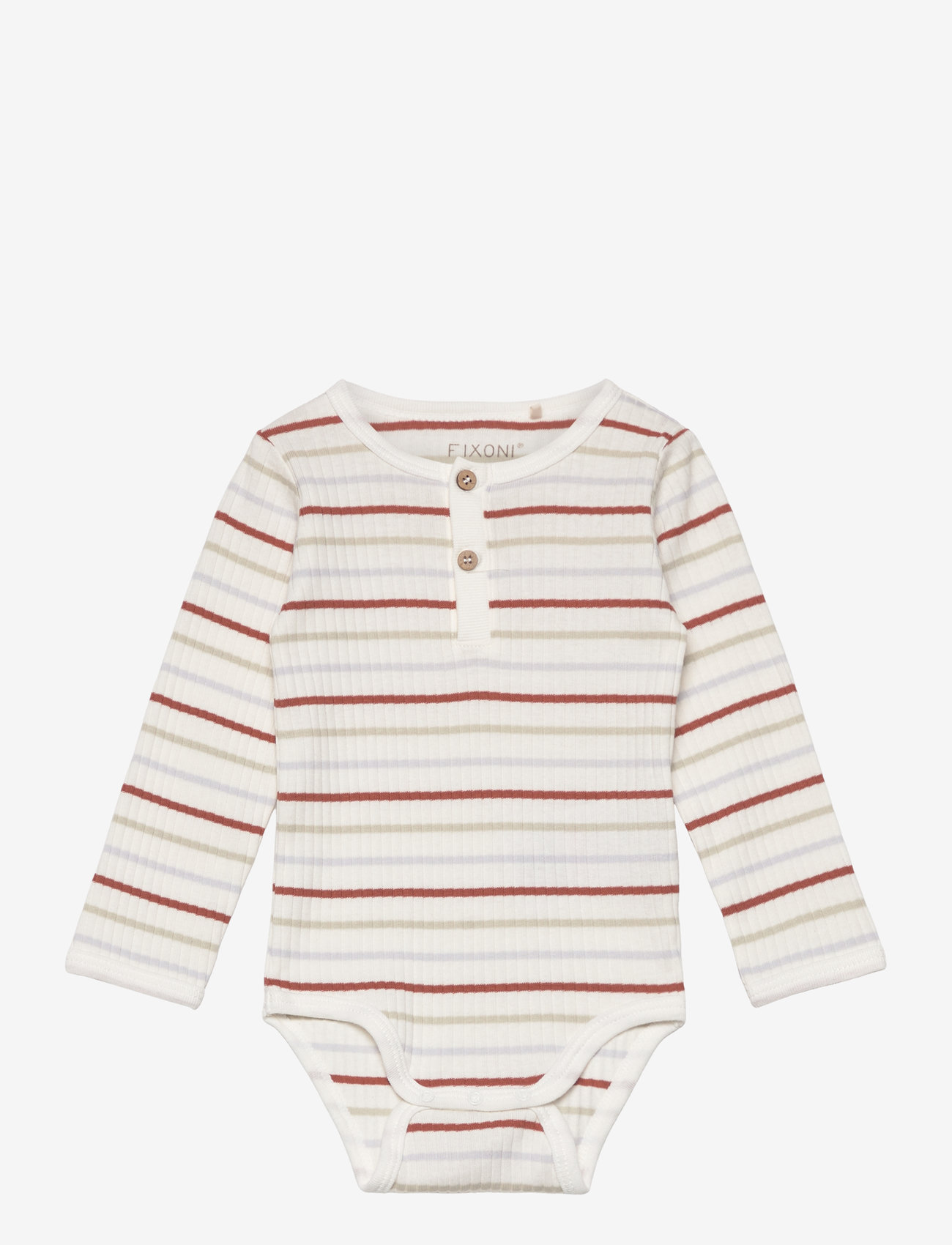 Fixoni - Body LS Rib - coconut milk - 0