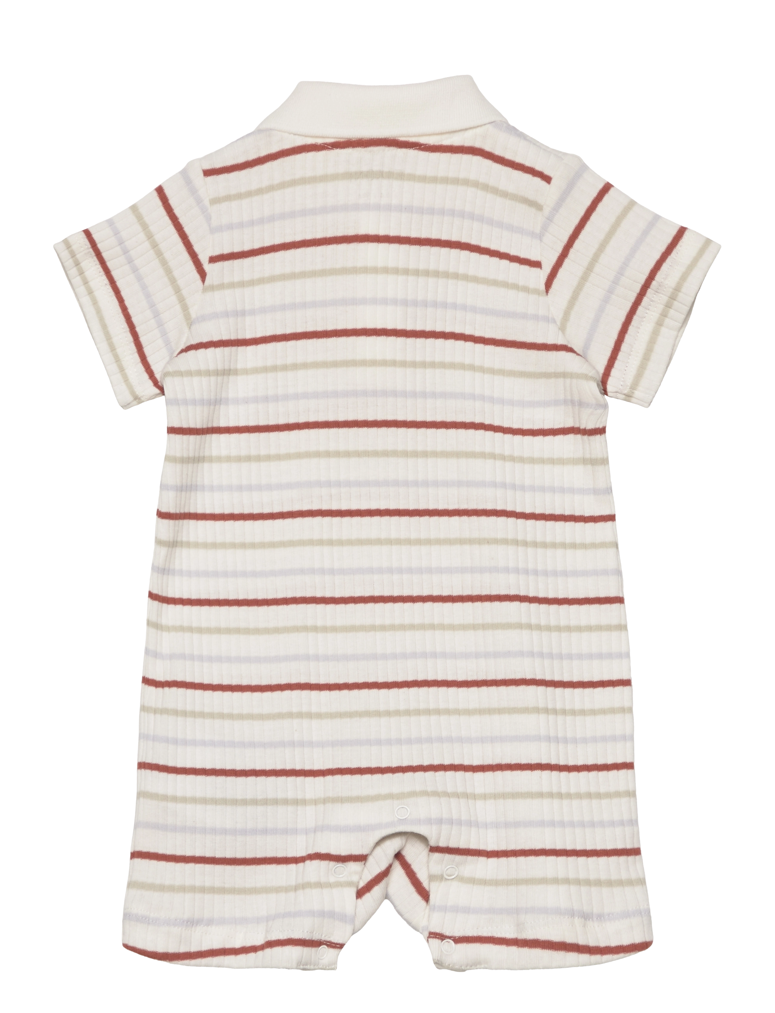 Fixoni - Romper SS Rib - coconut milk - 1
