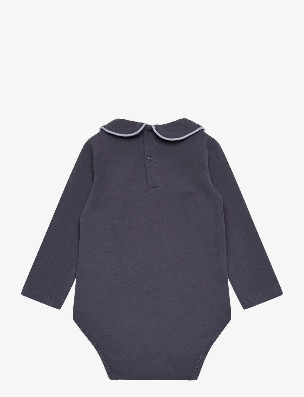 Fixoni - Body LS w. Collar - plain long-sleeved bodies - odyssey gray - 1