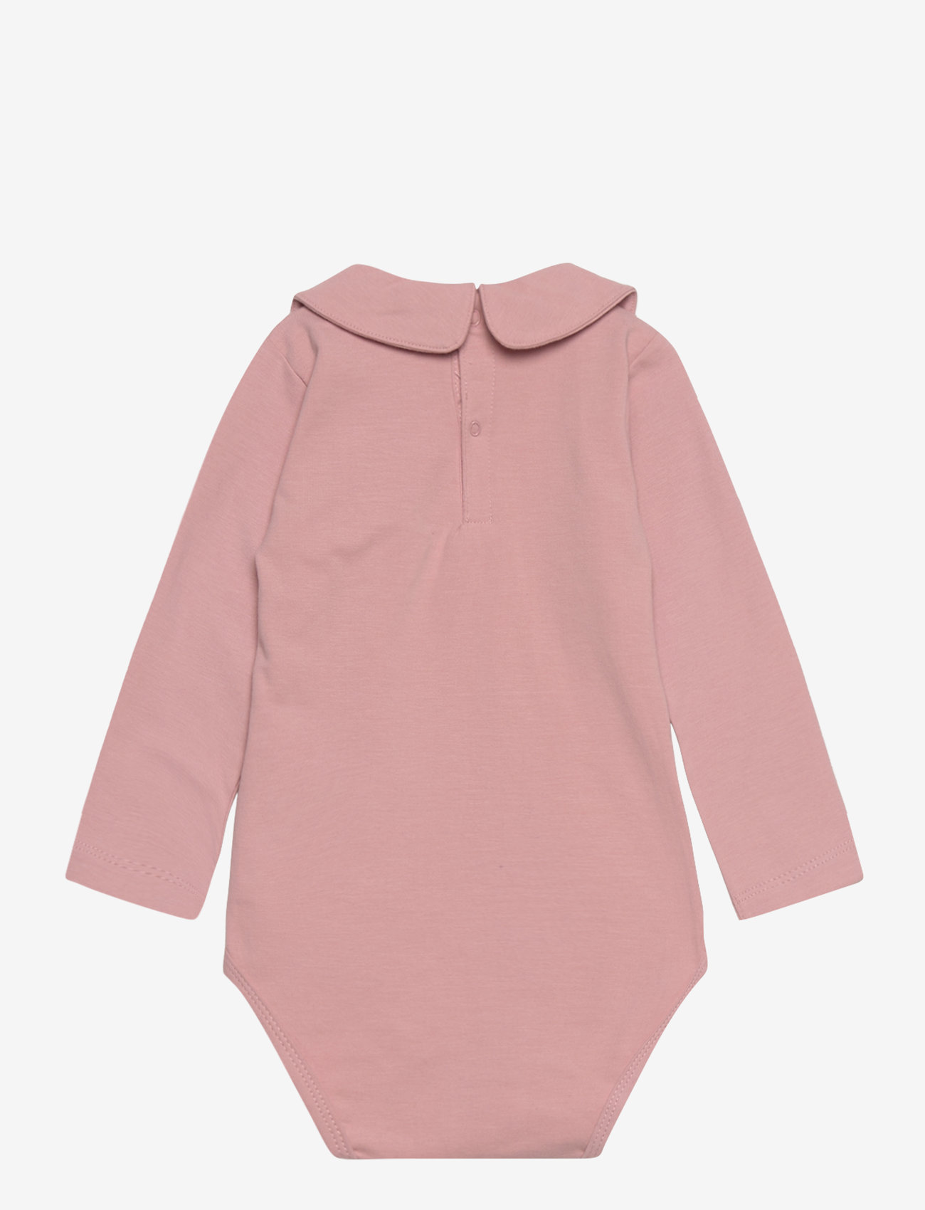 Fixoni - Body LS w. Collar - Ühevärvilised pikkade varrukatega bodid - pale mauve - 1