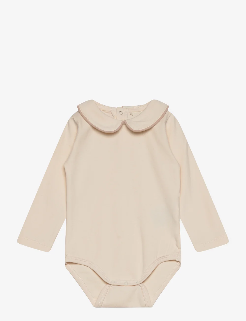 Fixoni - Body LS w. Collar - plain long-sleeved bodies - whitecap gray - 0