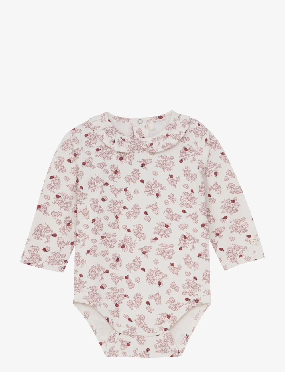 Fixoni - Body LS - langærmede - eggnog - 0