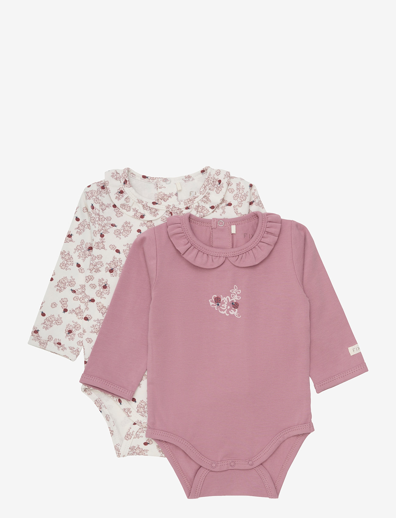 Fixoni - Body LS 2-Pack - langärmelig - eggnog - 0