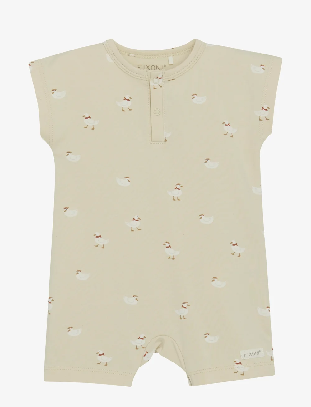 Fixoni - Romper SS - lühikeste varrukatega - biscotti - 0