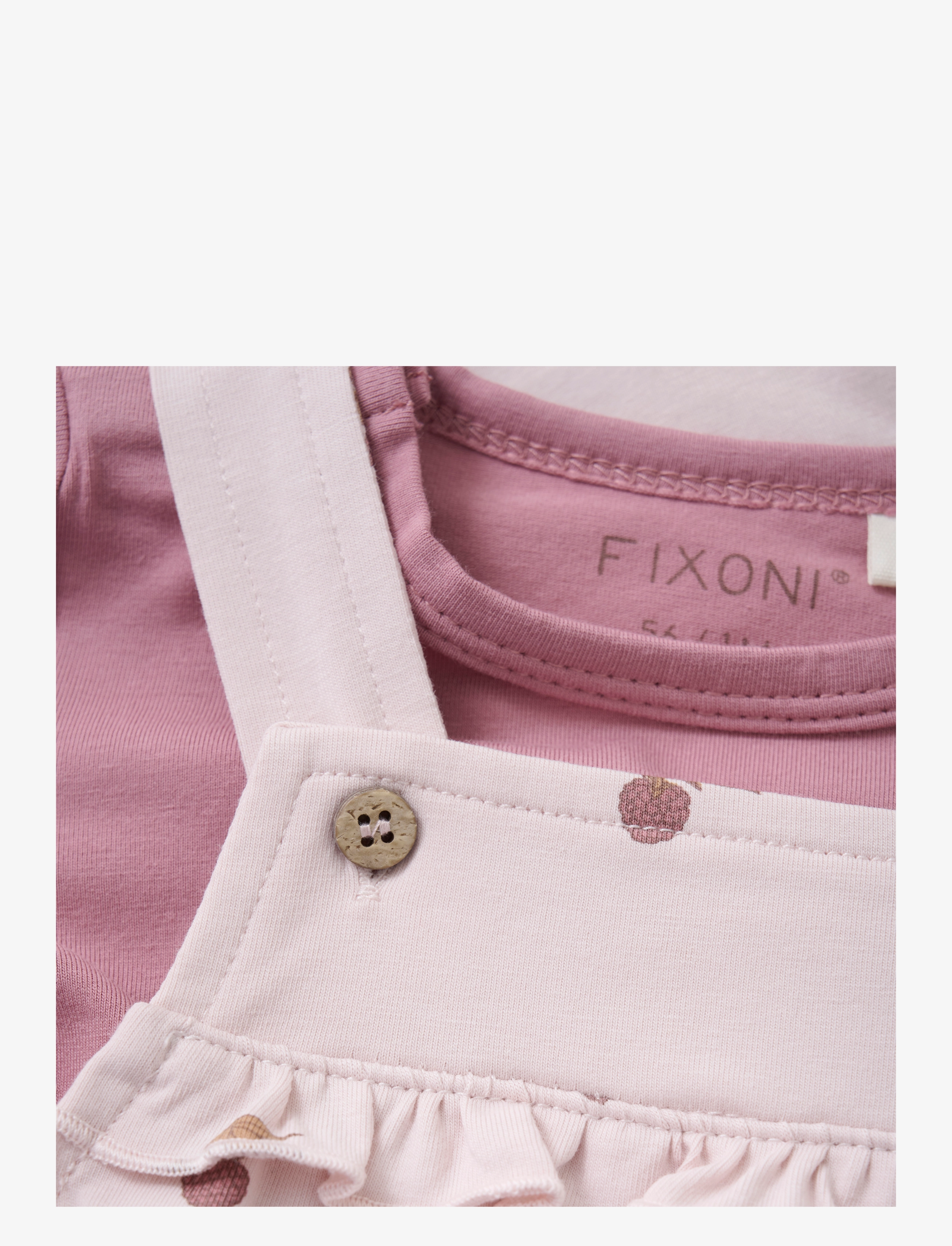 Fixoni - Set w. Body & Romper - hushed violet - 3