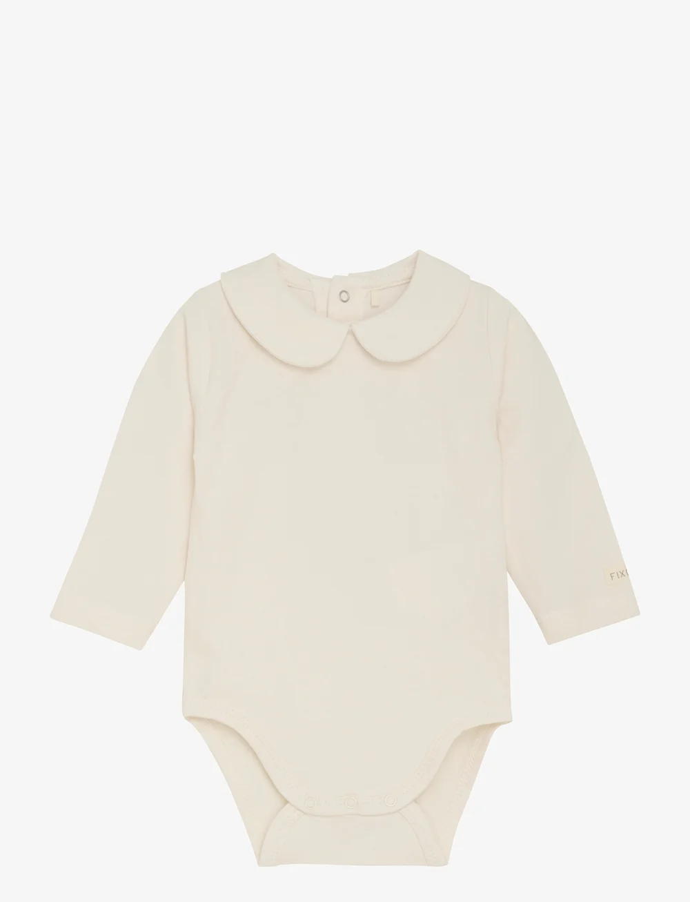 Fixoni - Body LS w. Collar - long-sleeved - eggnog - 1
