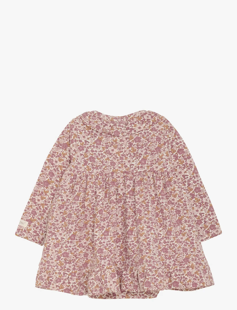 Fixoni - Body Dress LS - langärmelige babykleider - nostalgia rose - 1