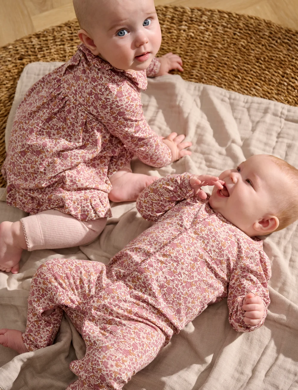 Fixoni - Body Dress LS - langärmelige babykleider - nostalgia rose - 3