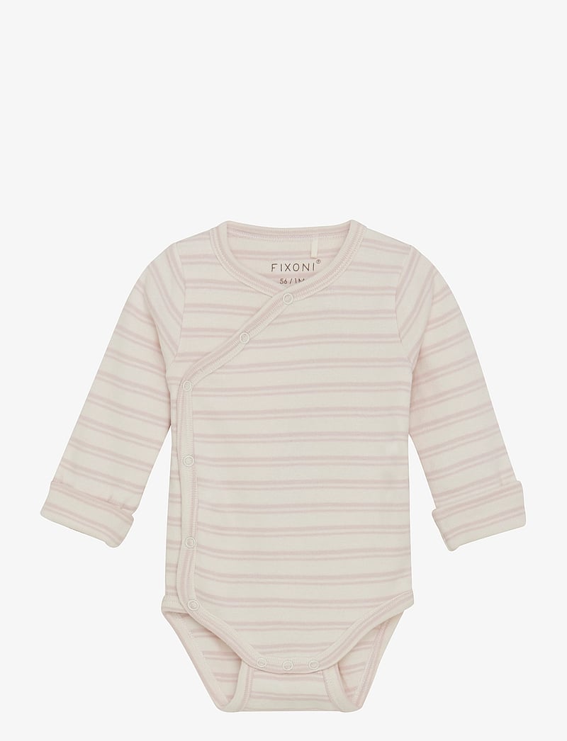 Fixoni - Wrap Body LS Rib - wrap bodies - hushed violet - 0