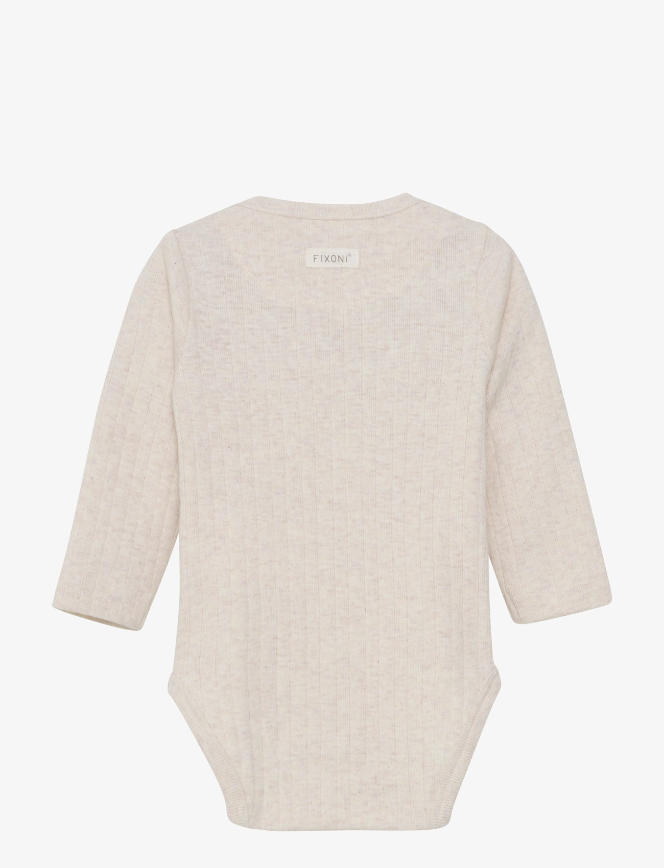 Fixoni - Body LS Mélange - white sand melange - 1