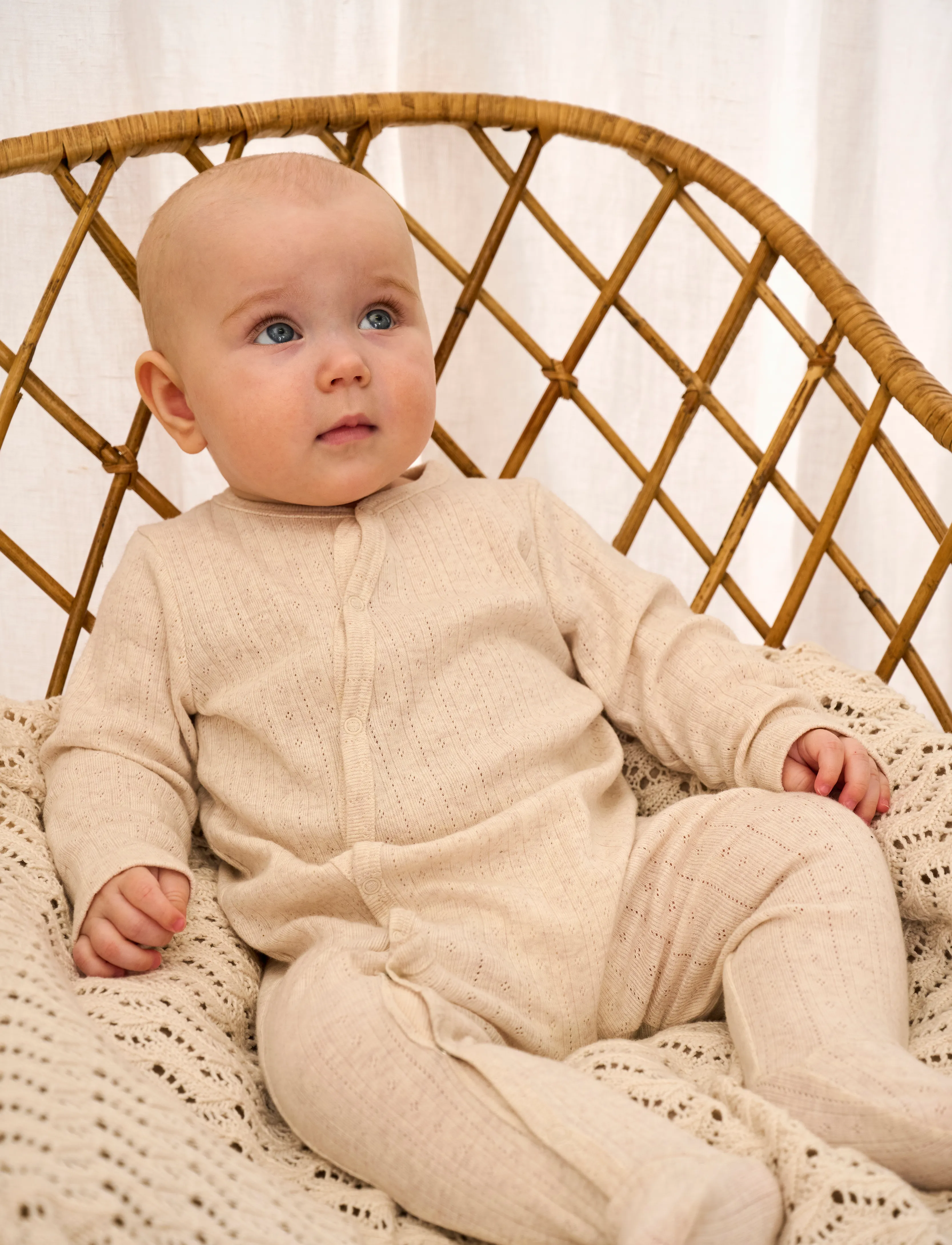 Fixoni - Romper LS Mélange - eggnog melange - 3