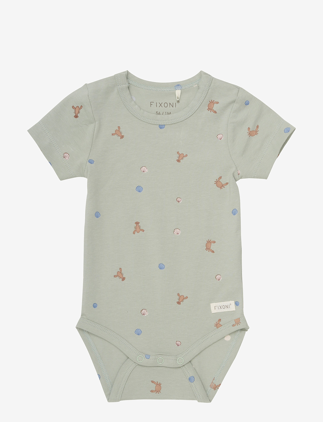 Fixoni - Body SS 2-Pack - kurzärmelige - desert sage - 3