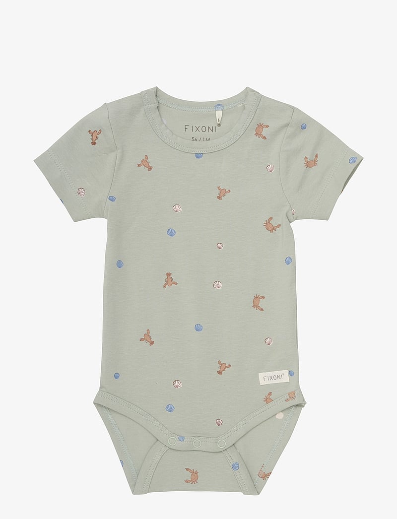 Fixoni - Body SS 2-Pack - kurzärmelige - desert sage - 3