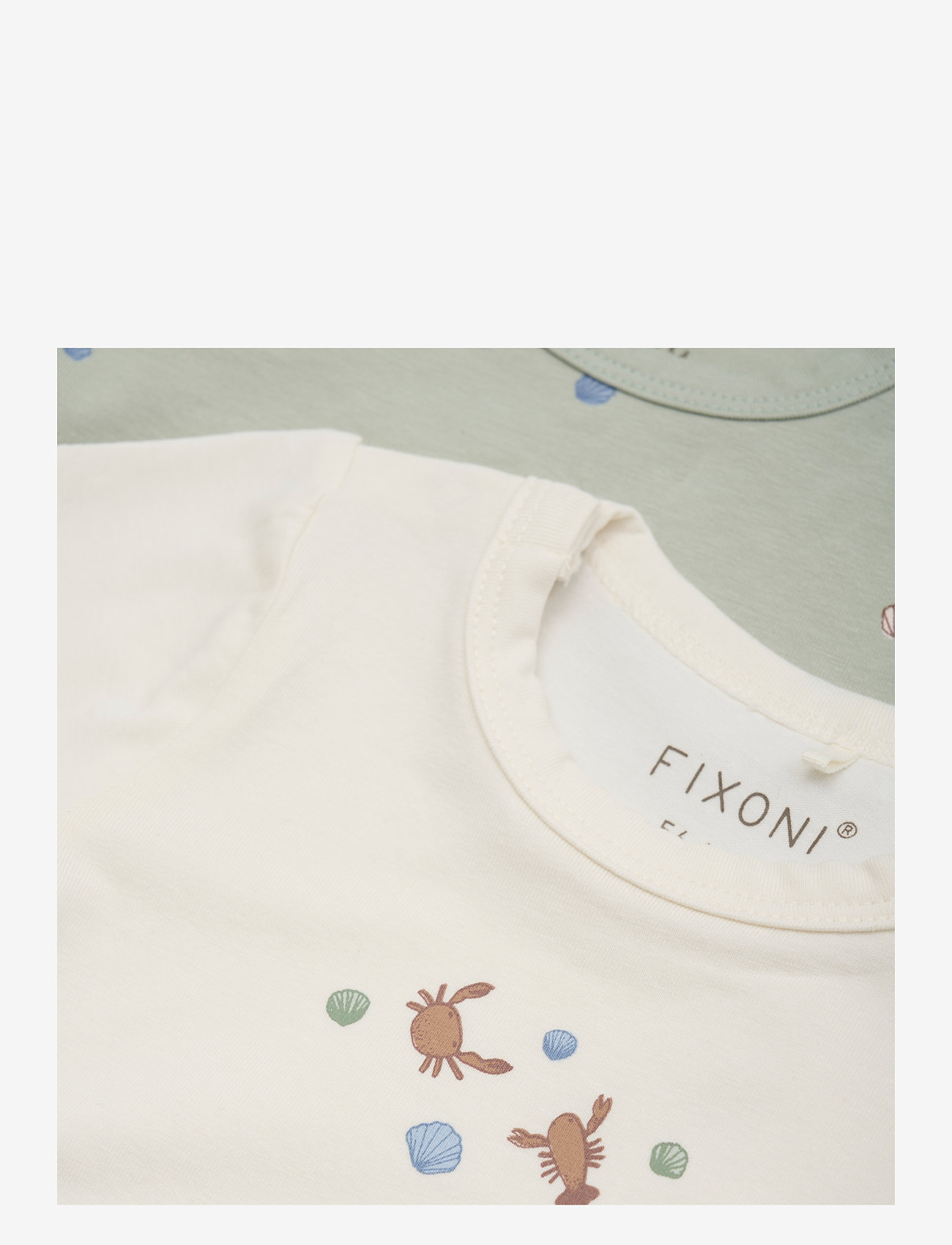 Fixoni - Body SS 2-Pack - kurzärmelige - desert sage - 4