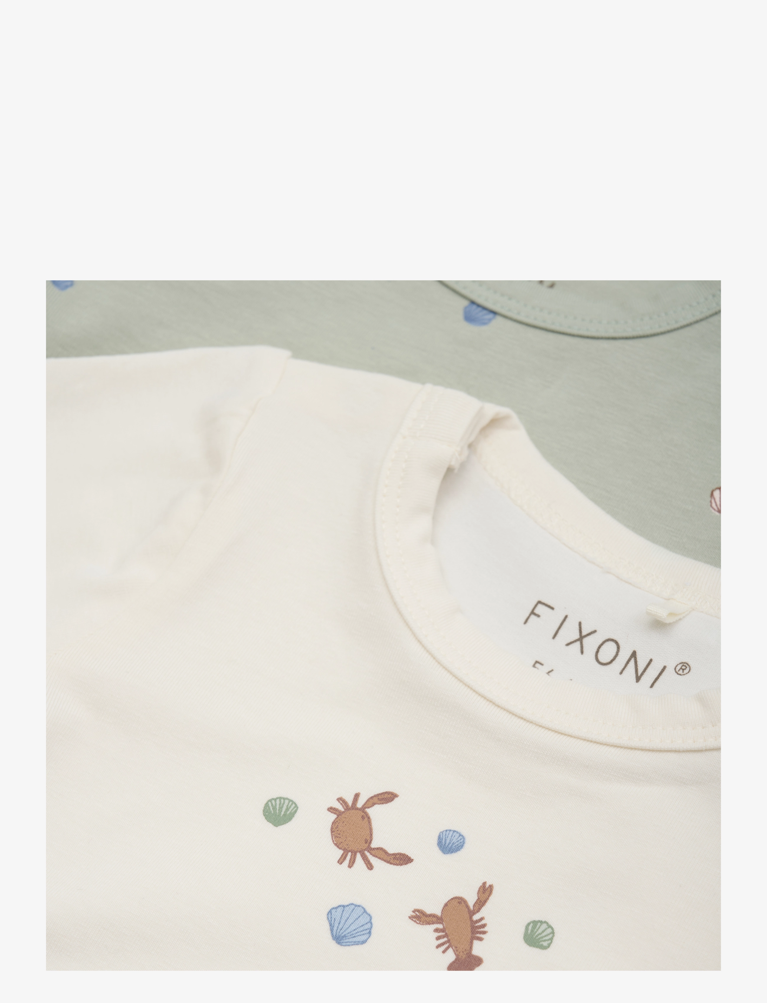 Fixoni - Body SS 2-Pack - short-sleeved - desert sage - 4