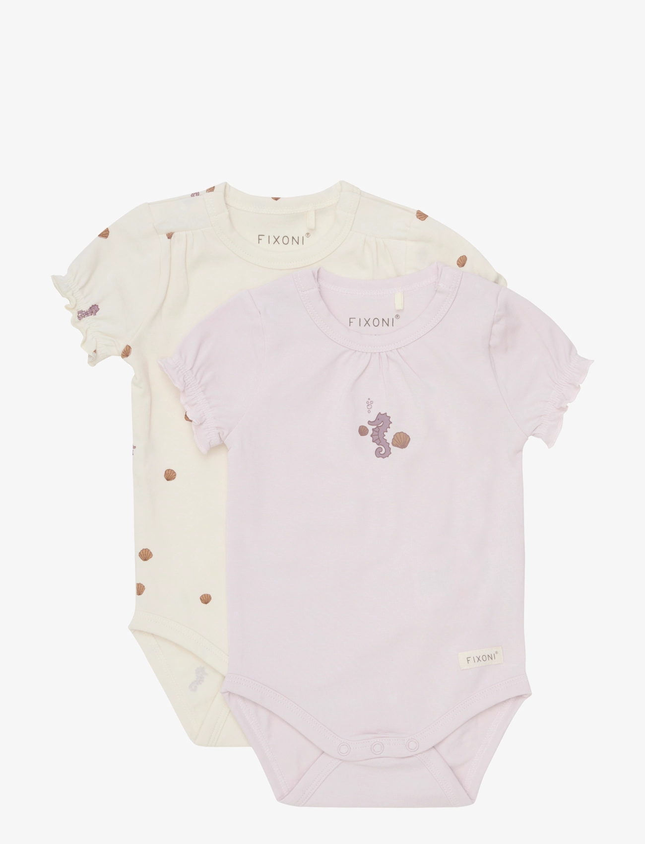Fixoni Body SS 2-Pack - Riided - EGGNOG / pink/rose