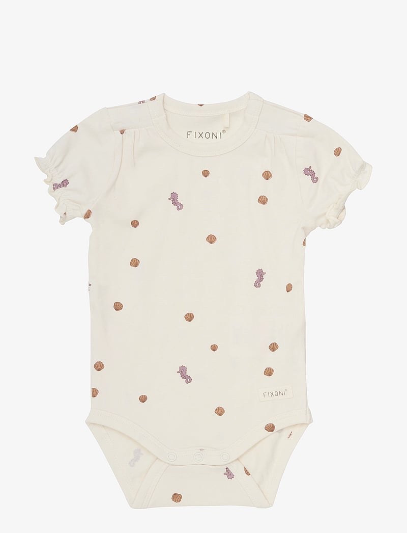 Fixoni - Body SS 2-Pack - short-sleeved - eggnog - 4