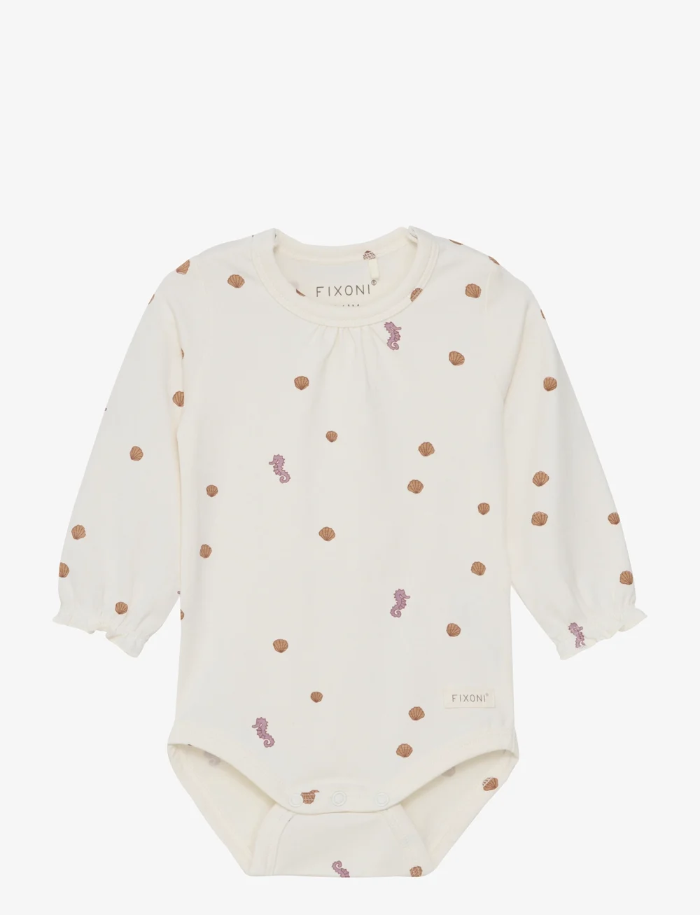 Fixoni - Body LS - pikkade varrukatega - eggnog - 0