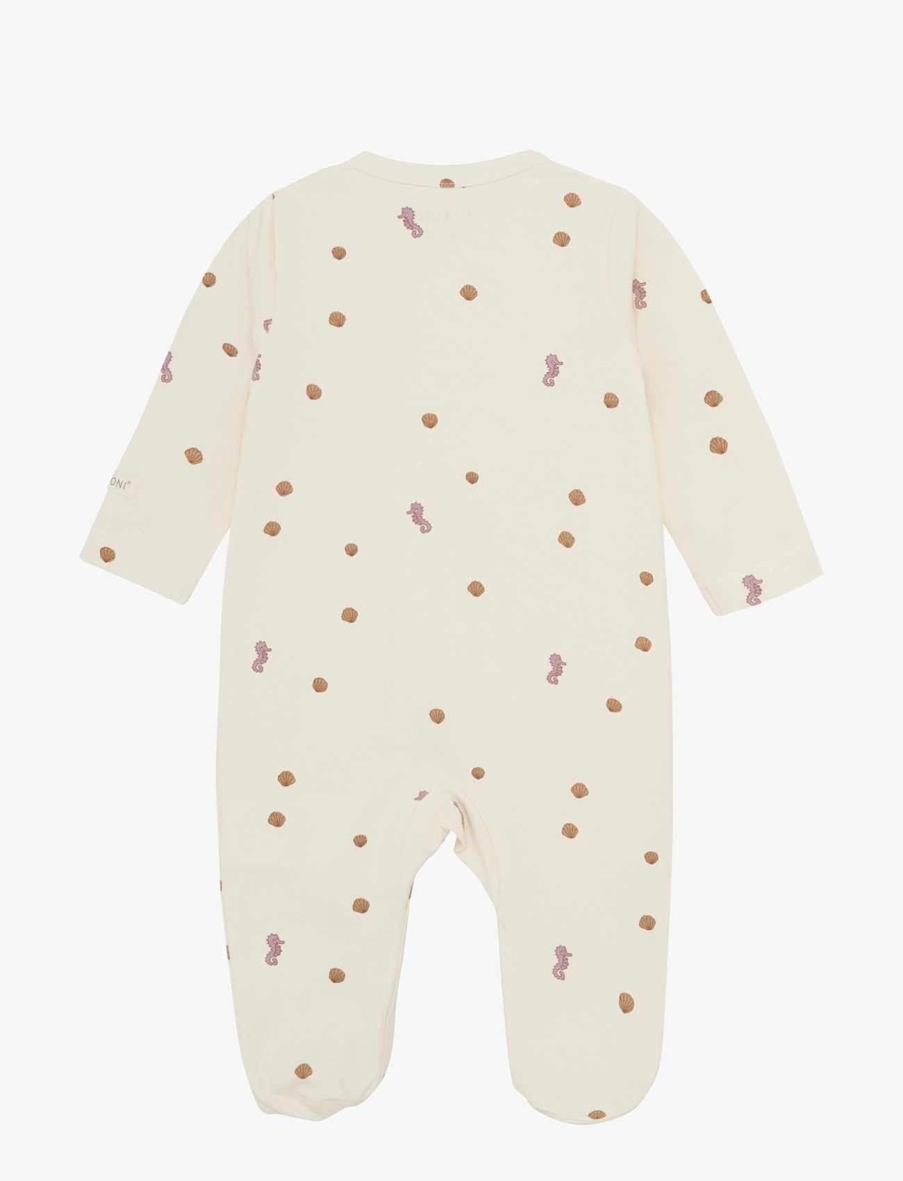 Fixoni - Nightsuit w. Feet - eggnog - 1